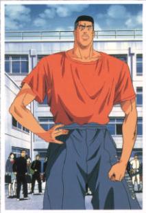 Otaku Gallery  / Anime e Manga / Slam Dunk / Personaggi / Shohoku / Takenori Akagi / akagi (2).jpg